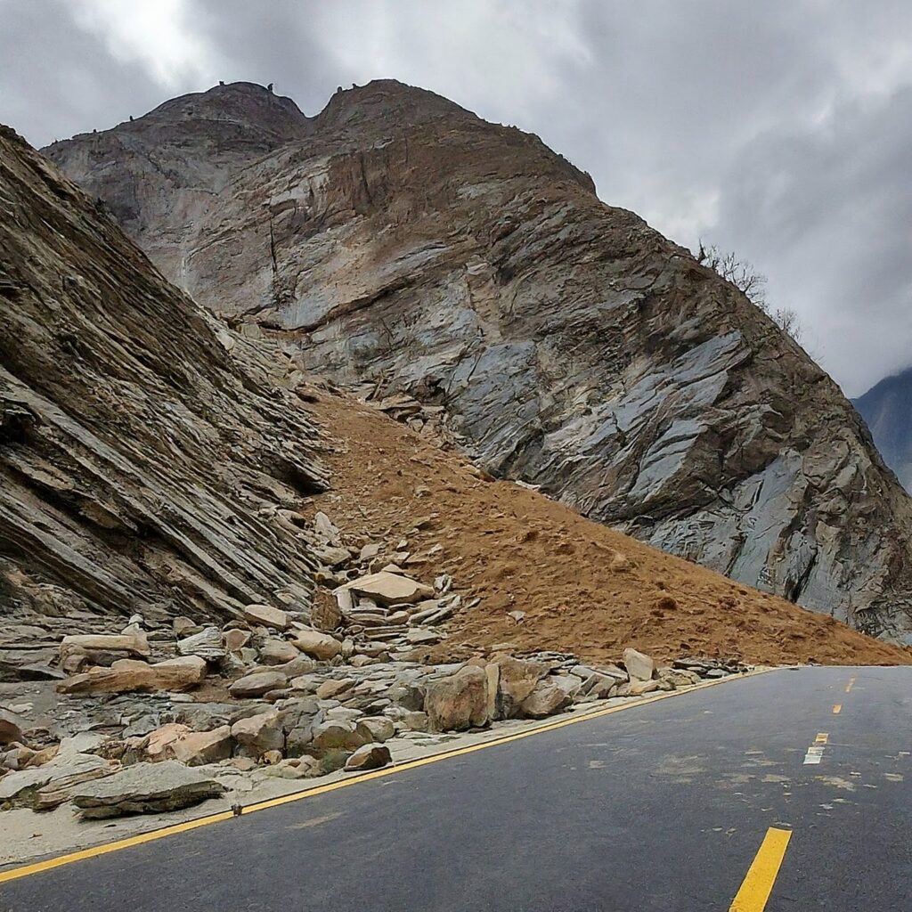 Landslides in Gilgit-Baltistan, Pakistan